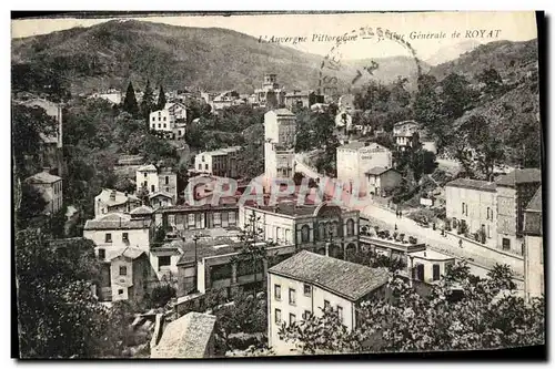 Cartes postales Royat Vue generale