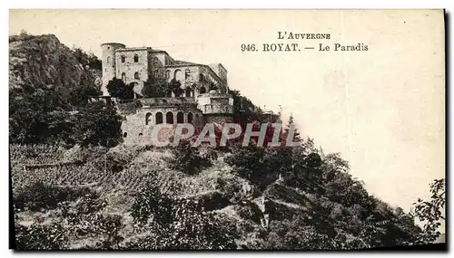 Cartes postales Royat Le Paradis