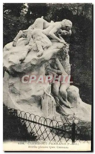 Cartes postales Clermont Ferrand Biblis Pleure par Camus