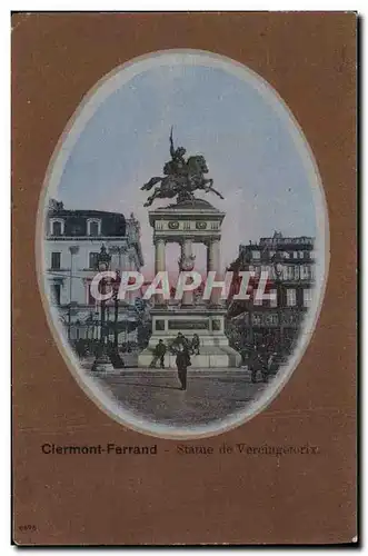 Cartes postales Clermont Ferrand Statue de Vercingetorix