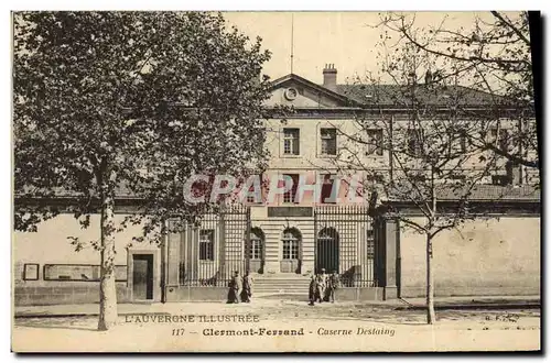 Cartes postales Clermont Ferrand Caserne Destaing Militaria