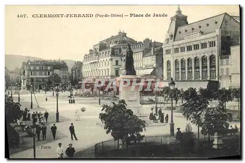 Cartes postales Clermont Ferrand Place de Jaude