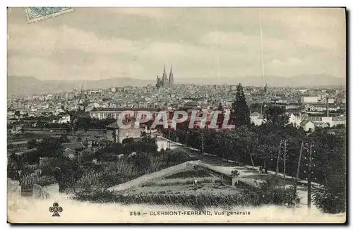 Cartes postales Clermont Ferrand Vue Generale