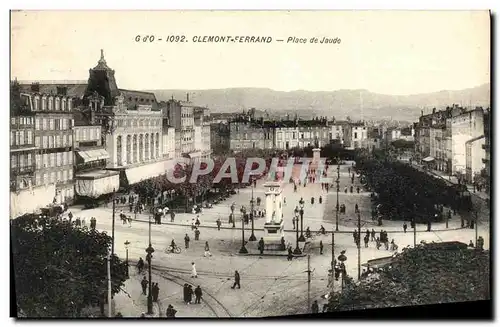 Cartes postales Clermont Ferrand Place de jaude