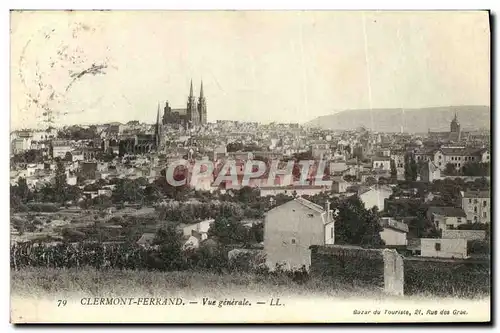 Cartes postales Clermont Ferrand Vue Generale