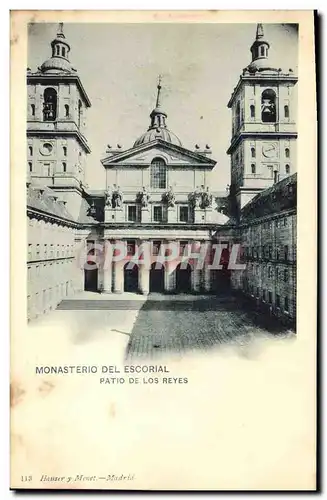 Cartes postales Monasterio de El Escorial Patio de los Reyes