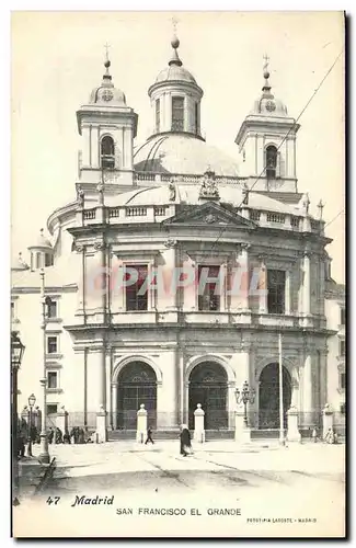 Cartes postales Madrid San Francisco El Grande