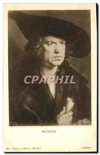 Cartes postales Retrato Durer