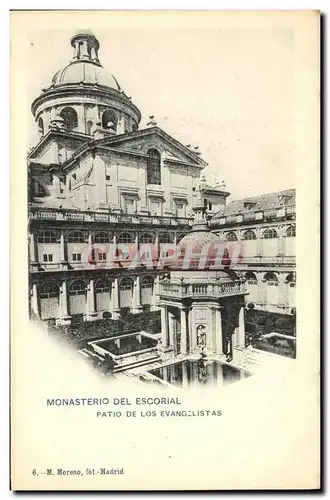 Cartes postales Monasterio del Escorial Patio de los Evangelistas