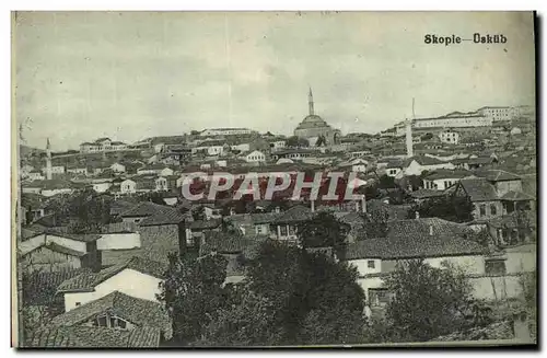 Cartes postales Skopie Oskub