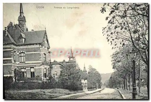 Cartes postales Avenue du Longchamp Uccle