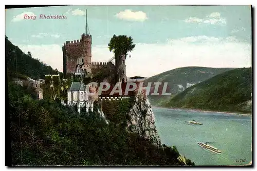 Cartes postales Burg Rheinstein