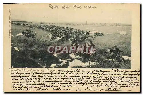 Cartes postales Festette Rozwadowski es Spanyi Militaria