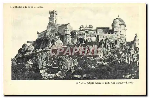 Cartes postales Real Castello da pena Cintra