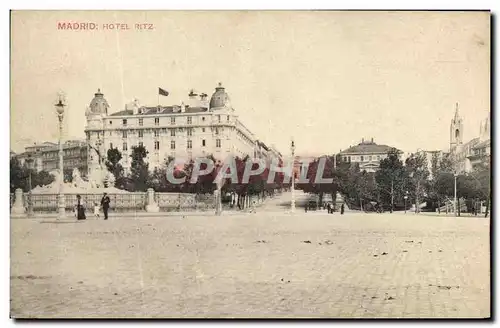 Cartes postales Madrid Hotel Ritz