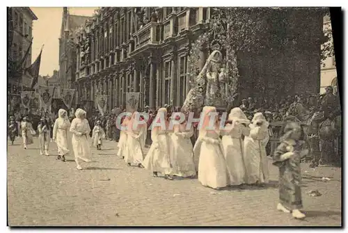 Cartes postales Brugge Processive van het H Bloed Notre Dame du Rosaire