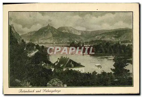 Cartes postales Rolandseck und Siebengebirge