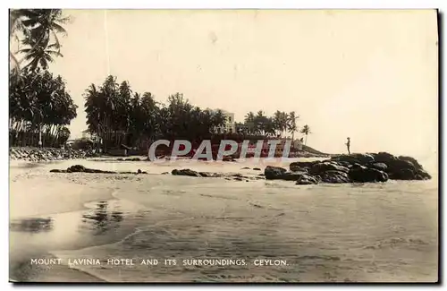 Ansichtskarte AK Mount Lavinia Hotel And its Surroundings Ceylon