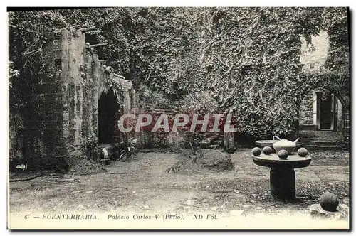 Cartes postales Fuenterrabia Palacio Carlos V