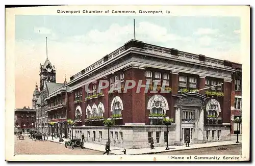 Cartes postales Davenport Chamber of Commerce