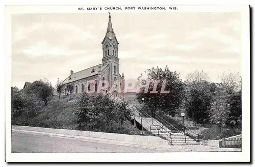 Cartes postales St Mary s Church Port Washington