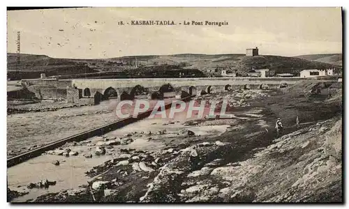 Cartes postales Kasbah Tadla Le Pont Portugais