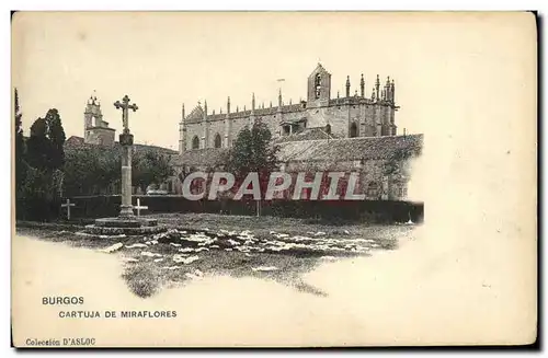 Cartes postales Burgos Cartuja de Miraflores