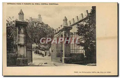 Cartes postales Entrada Para Parque Da Pena Cintra Portugal
