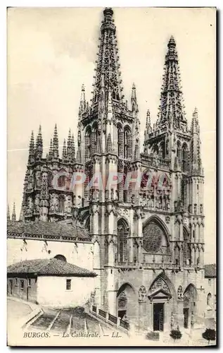 Cartes postales Burgos La Cathedrale