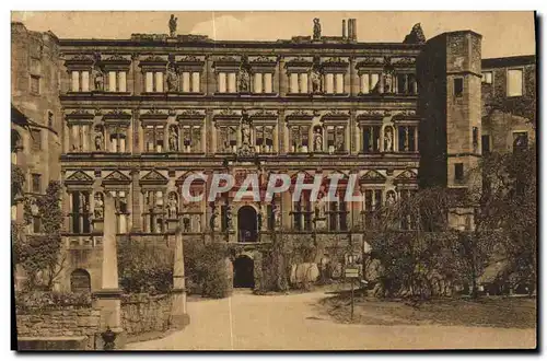 Cartes postales Schloss Heidelberg Der Otto Helnrichsbau