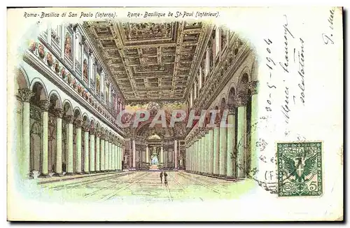 Cartes postales Roma Basillica di San Paolo