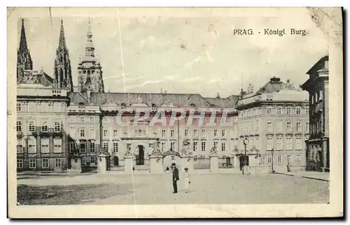 Cartes postales Prag Konigl Burg