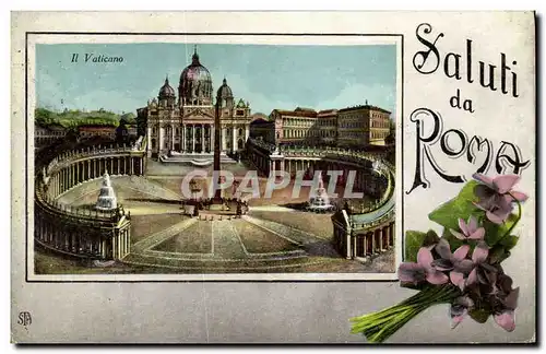 Cartes postales Saluti da Roma