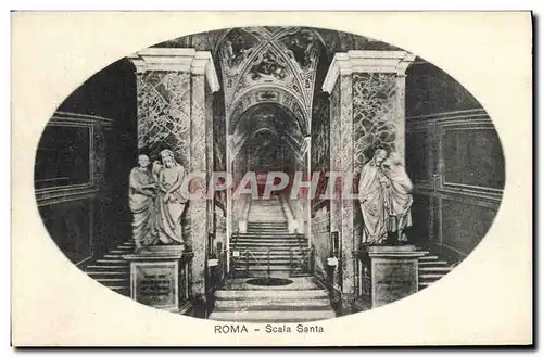 Cartes postales Roma Scala Santa