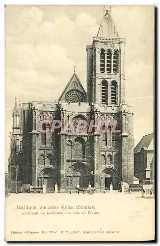 Cartes postales Saint Denis Basilique
