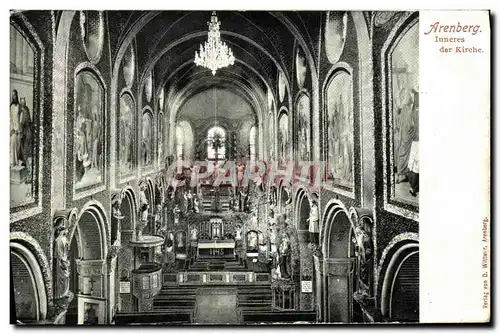 Cartes postales Arenberg Inneres der Kirche