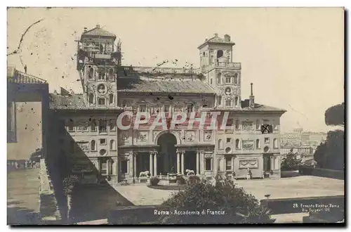 Cartes postales Roma Accademia di francia