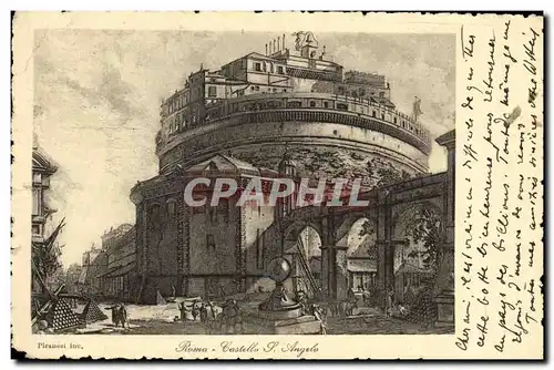 Cartes postales Roma Castel S Angelo