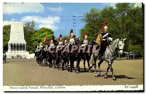 Moderne Karte Horse Guards Parade Whitehall London