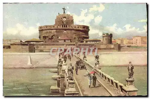 Cartes postales Roma Ponte e Castel S Angelo