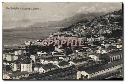 Cartes postales Ventimiglia Panorama generale