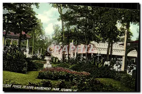 Cartes postales Poince de Leon Amusement park Atlanta