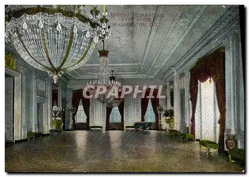 Cartes postales Executive Mansion East Room Washington