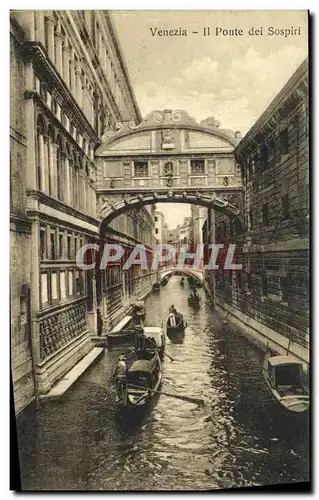 Cartes postales Venezia Ponte dei Sospiri