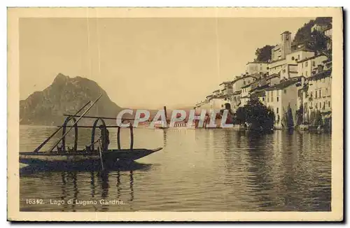 Cartes postales Lago di Lugano Gandria