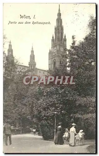 Cartes postales Wien Parite aus dem Rathauspark