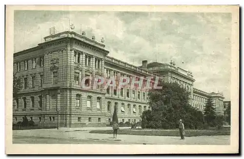 Ansichtskarte AK Zagreb Donjogradska gimnazij
