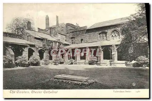 Ansichtskarte AK The Cloisters Chester Cathedral