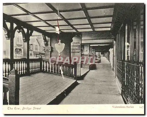 Cartes postales The Row Bridge Street Chester