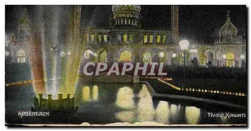 Cartes postales Tivoli s Koncertsal Copenhague